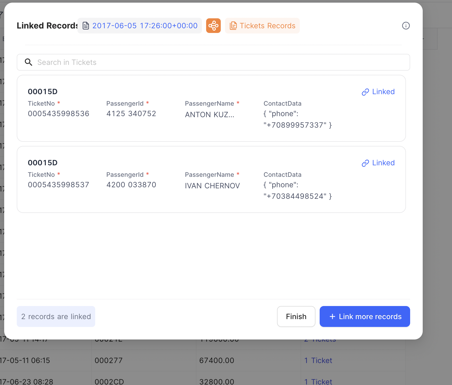  bug linked modal issues issue 6482 nocodb nocodb github