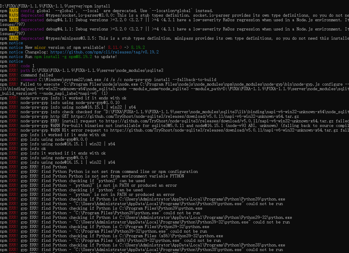 install issue · frangoteam FUXA · Discussion #565 · GitHub
