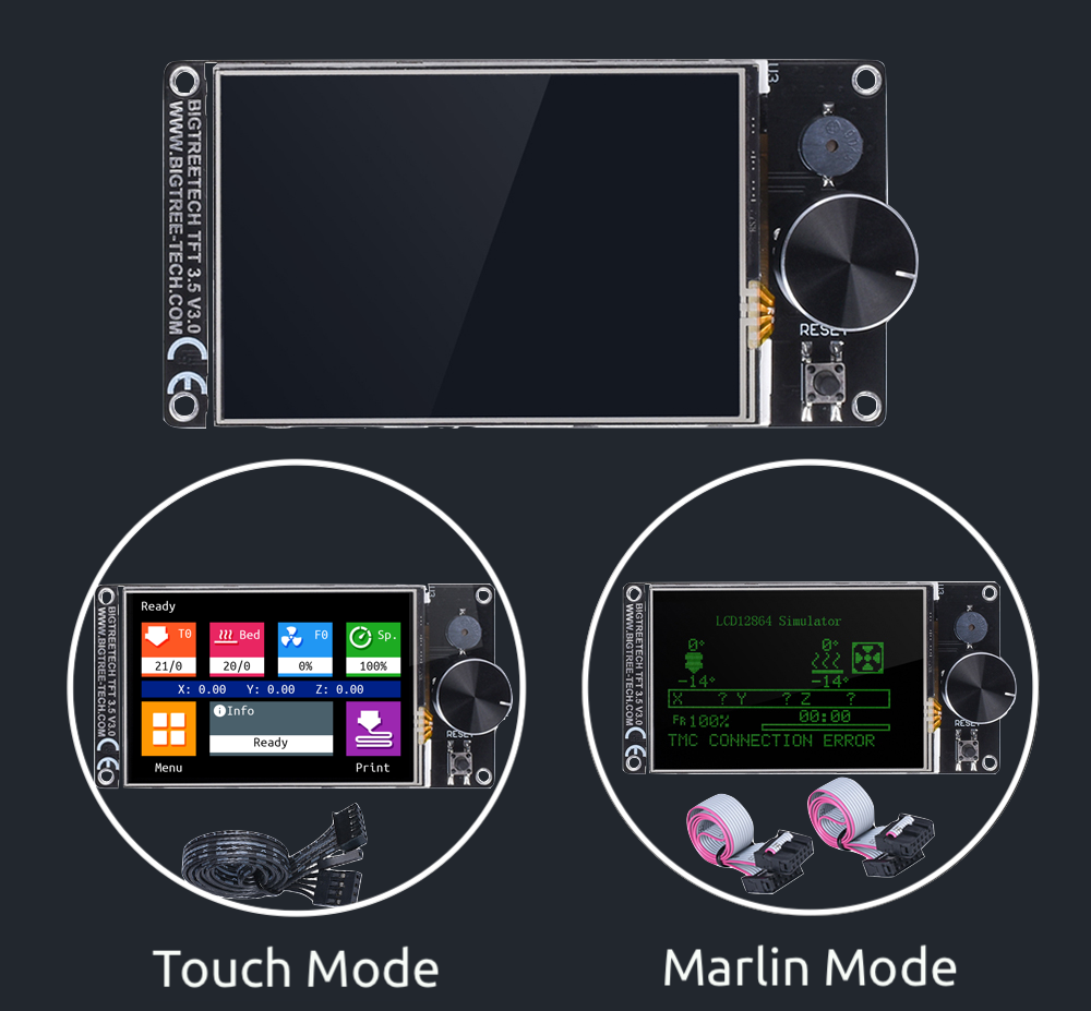 TFT35v3 Image with cable