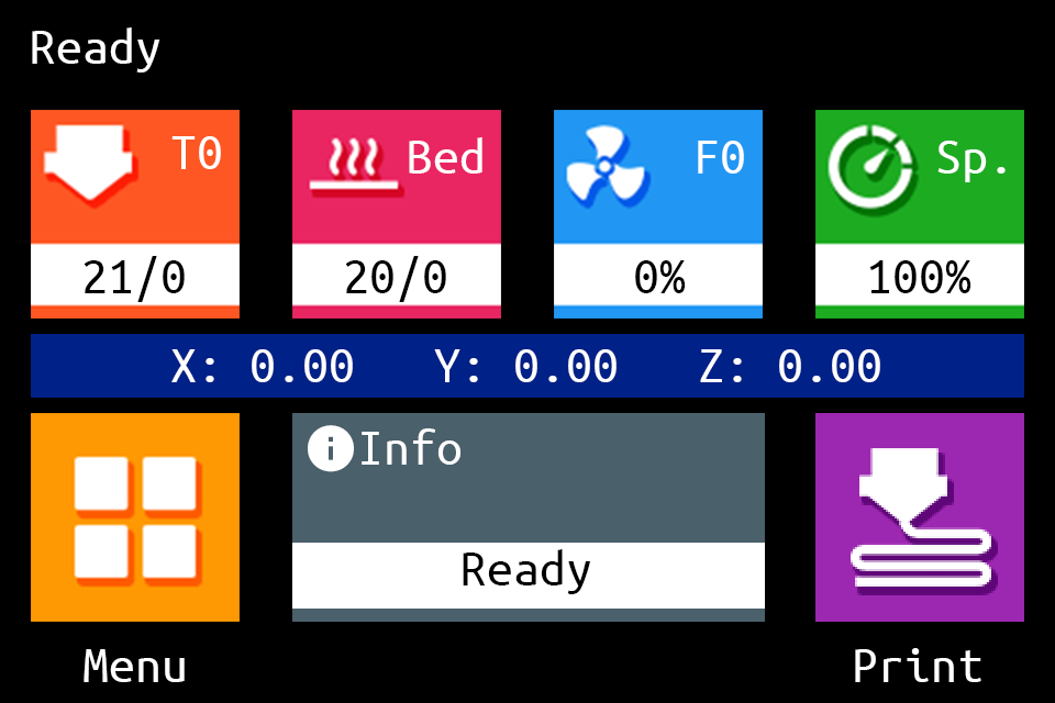 Unified Material Main Screen