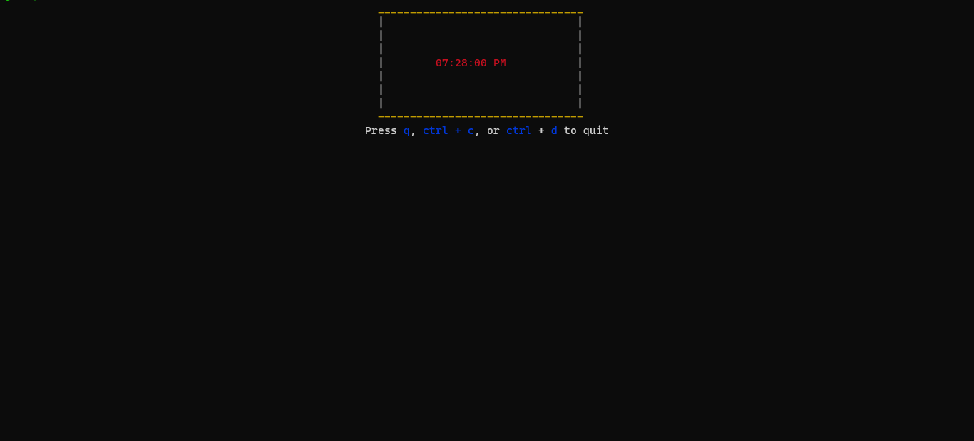 GitHub - hacker3983/t-clock: A simple terminal clock