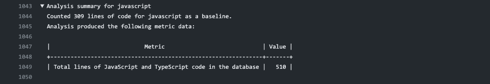 CodeQL Action Log