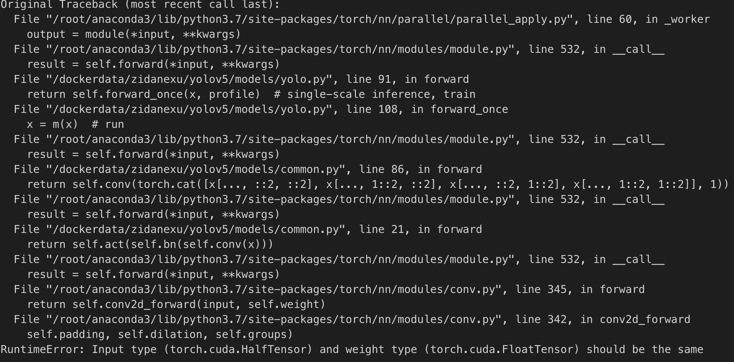 the newest version Train bug · Issue #97 · ultralytics/yolov5 · GitHub