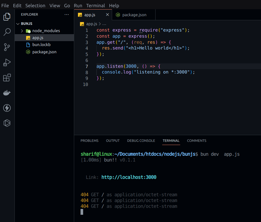 What's the wrong? · Issue #348 · oven-sh/bun · GitHub