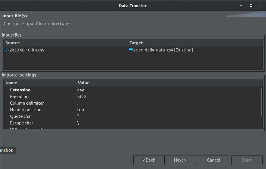 dbeaver import csv dbeaver import csv