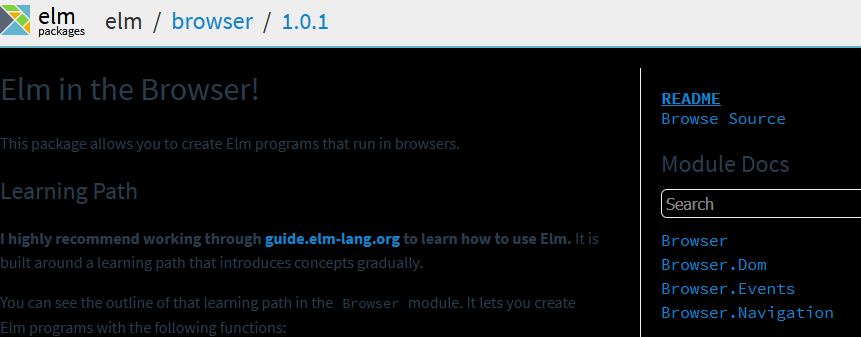 package-elm