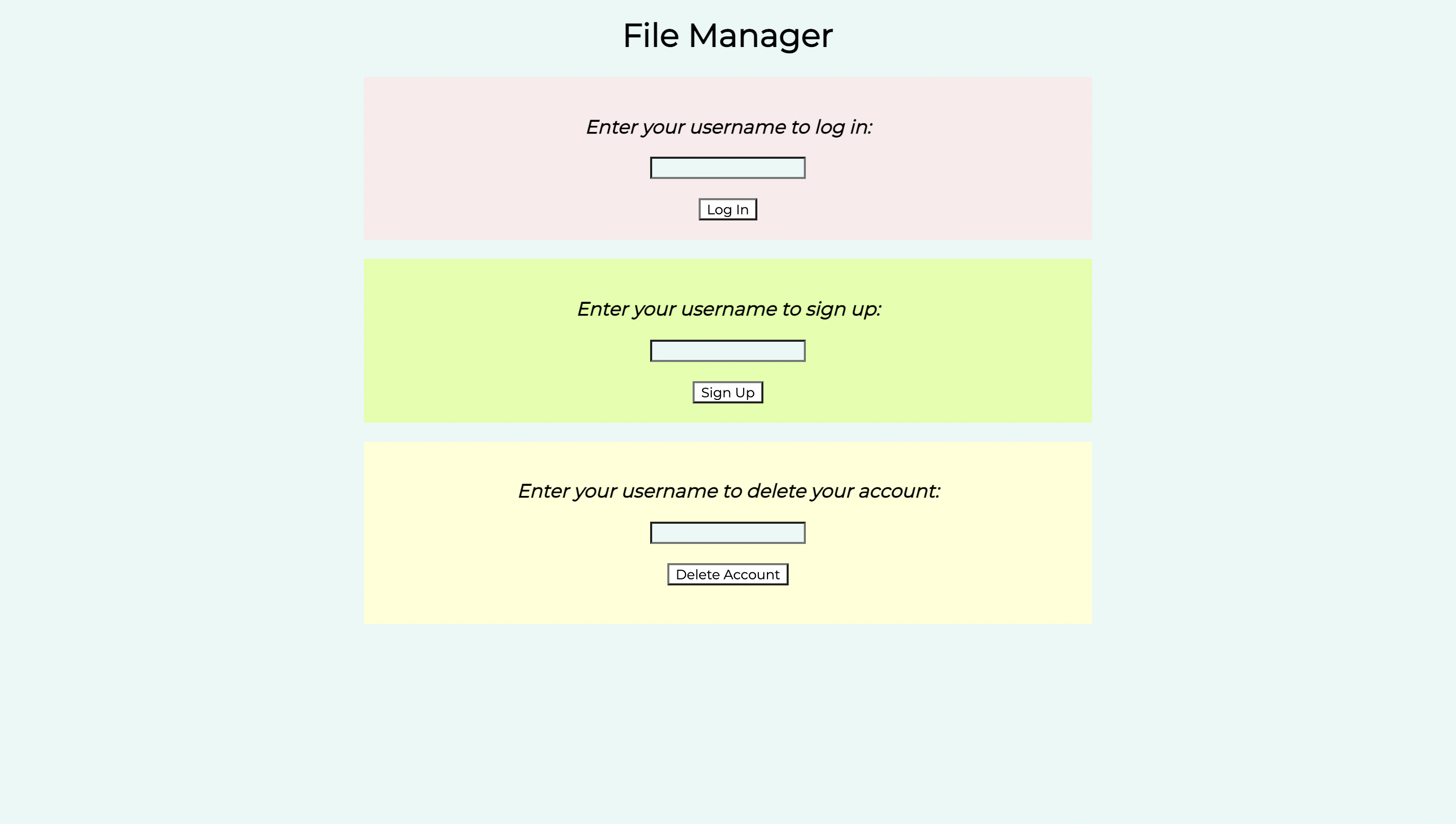 GitHub - irtaza210/File-Manager: A file manager built using PHP, HTML ...