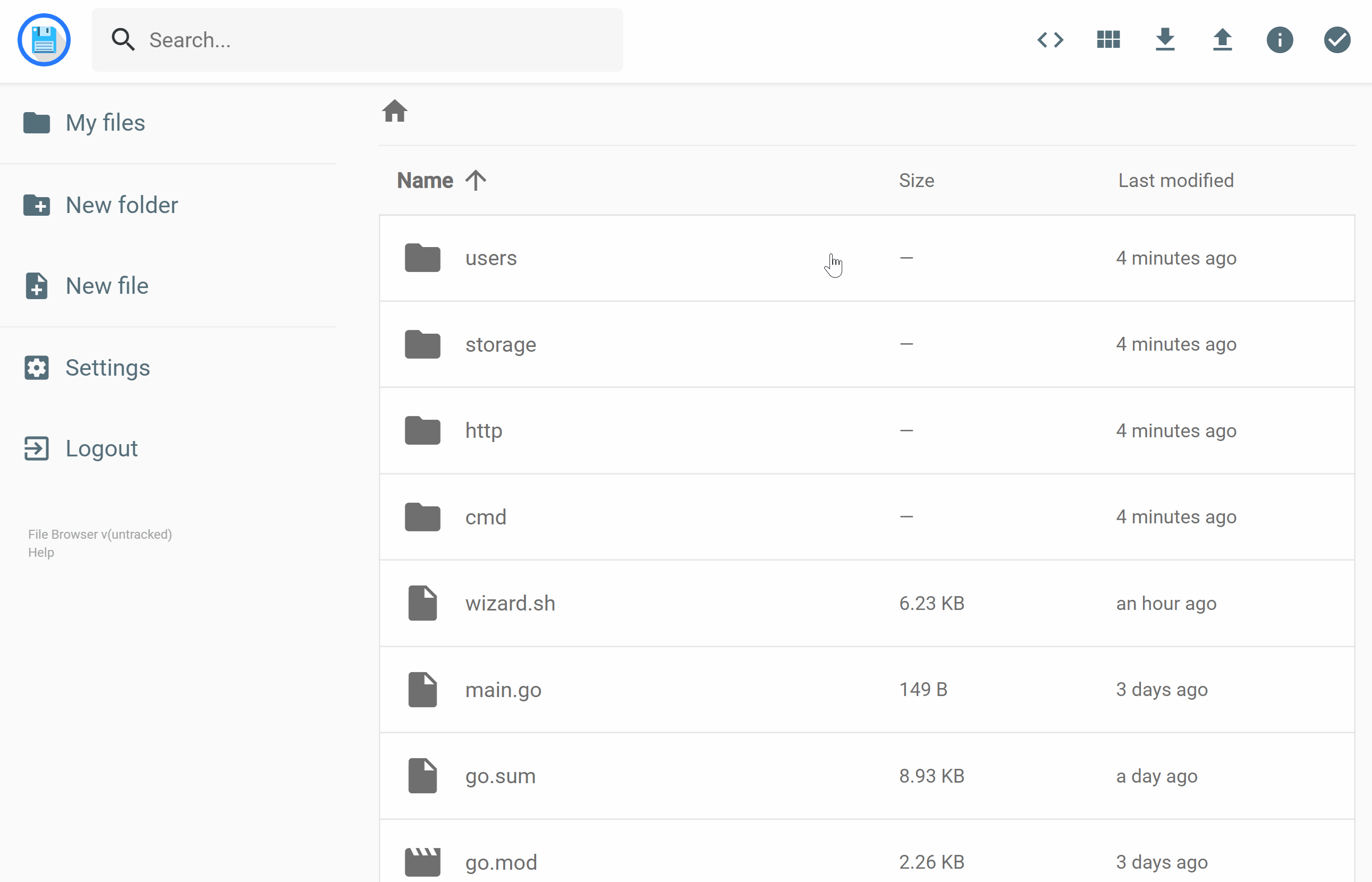Github - Filebrowser/Filebrowser: 📂 Web File Browser