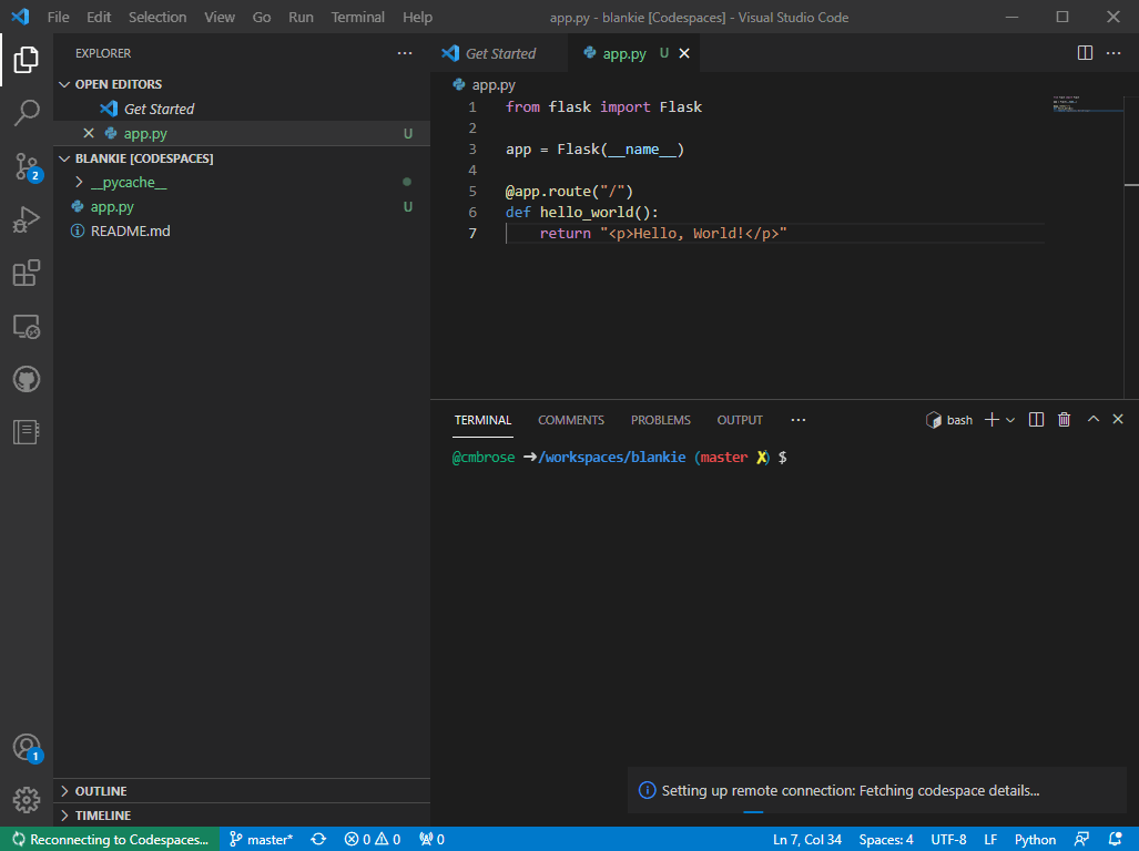 VsCode will not close while trying to re-establish remote connection ...