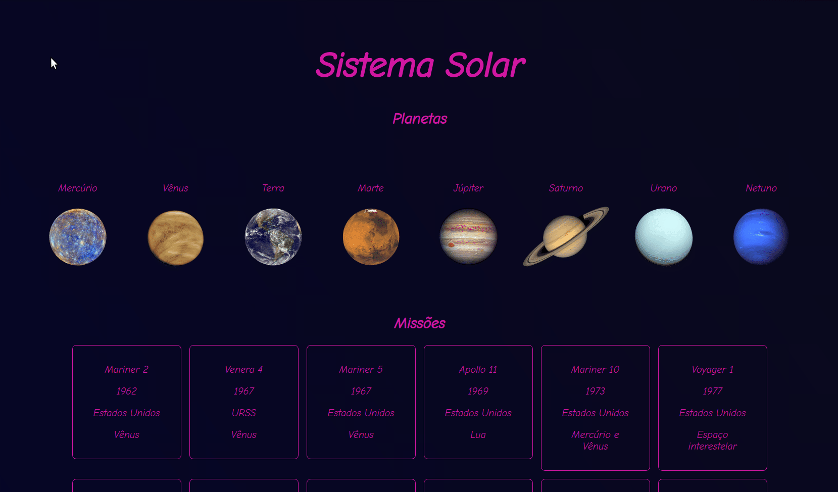 GitHub - DeboraMarim/solar-system · GitHub