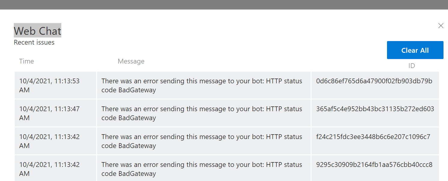 Webchat is not working with node runtime after upgrading from v.1.3.1 ...