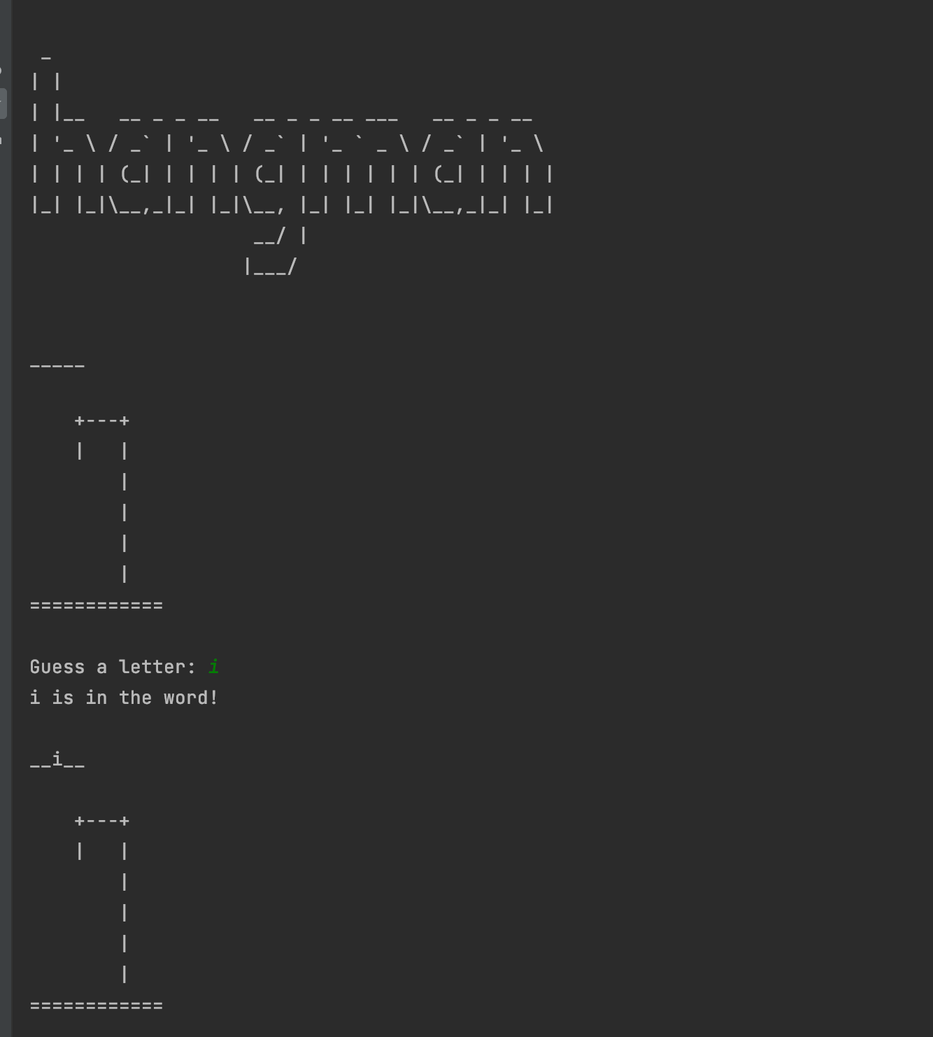 GitHub - itmacleod1995/Hangman: Python program that simulates the ...