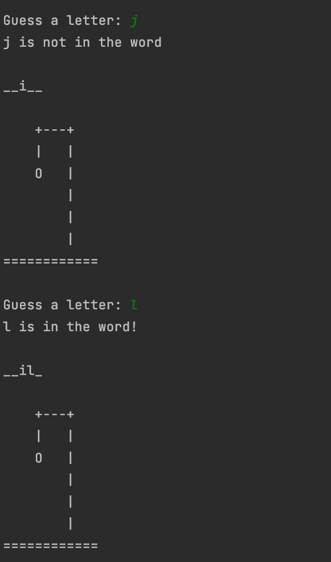 GitHub - itmacleod1995/Hangman: Python program that simulates the ...