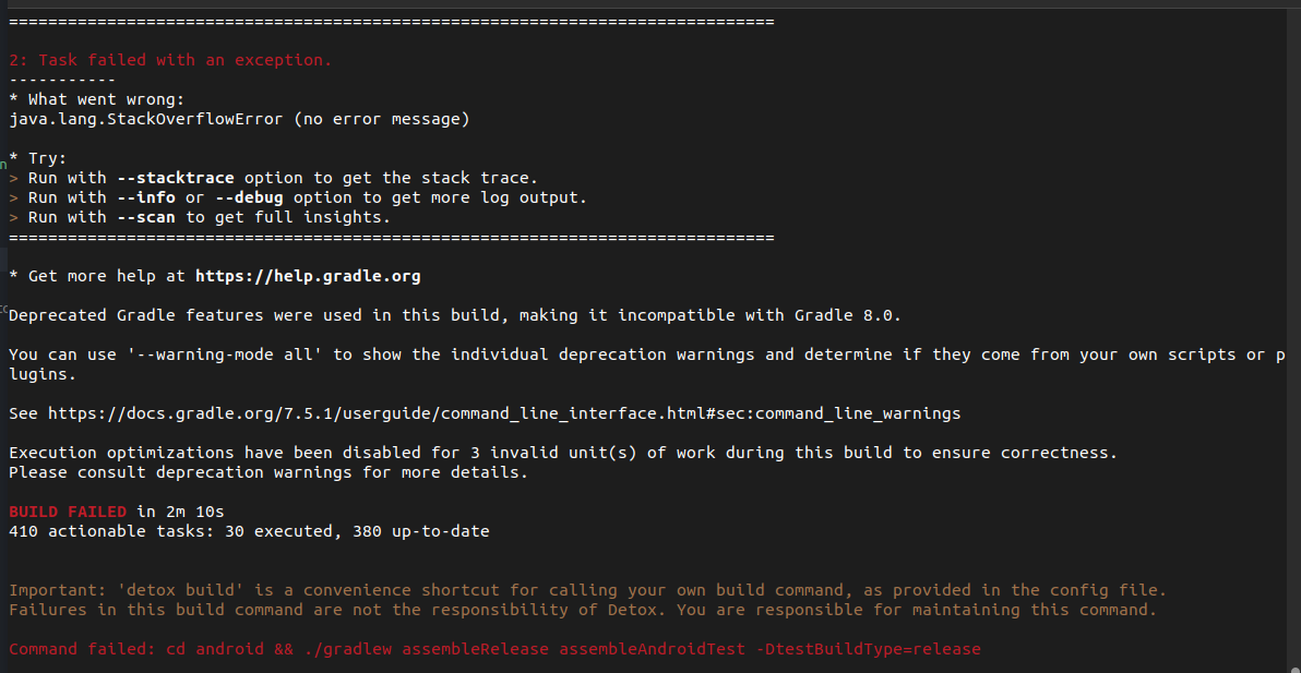 Error on trying to Build a Test Version for Tests · Issue #3746 · wix ...