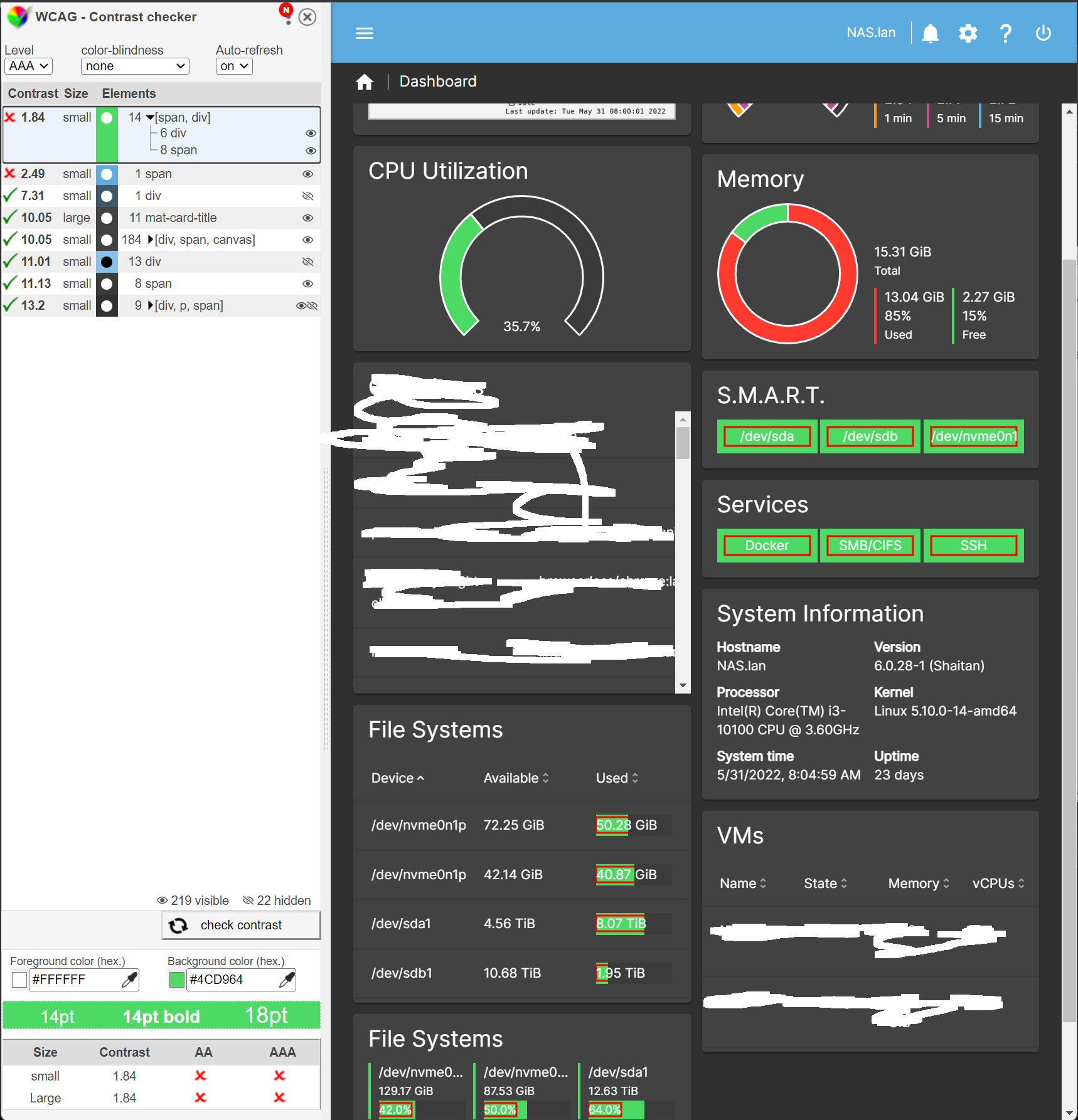 UI/UX suggestions · Issue #1316 · openmediavault/openmediavault · GitHub