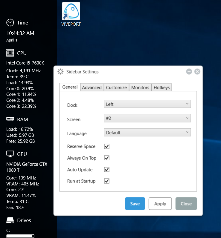 Displays incorrect 2nd monitor Left side · Issue 281 · ArcadeRenegade