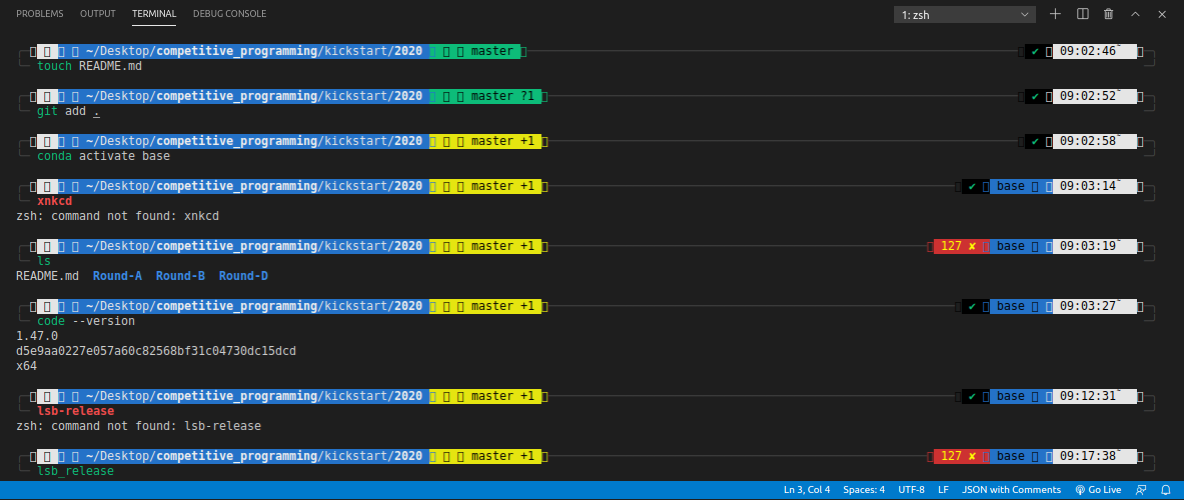 Builtin support for zsh, powerlevel10k, nerd fonts or powerline