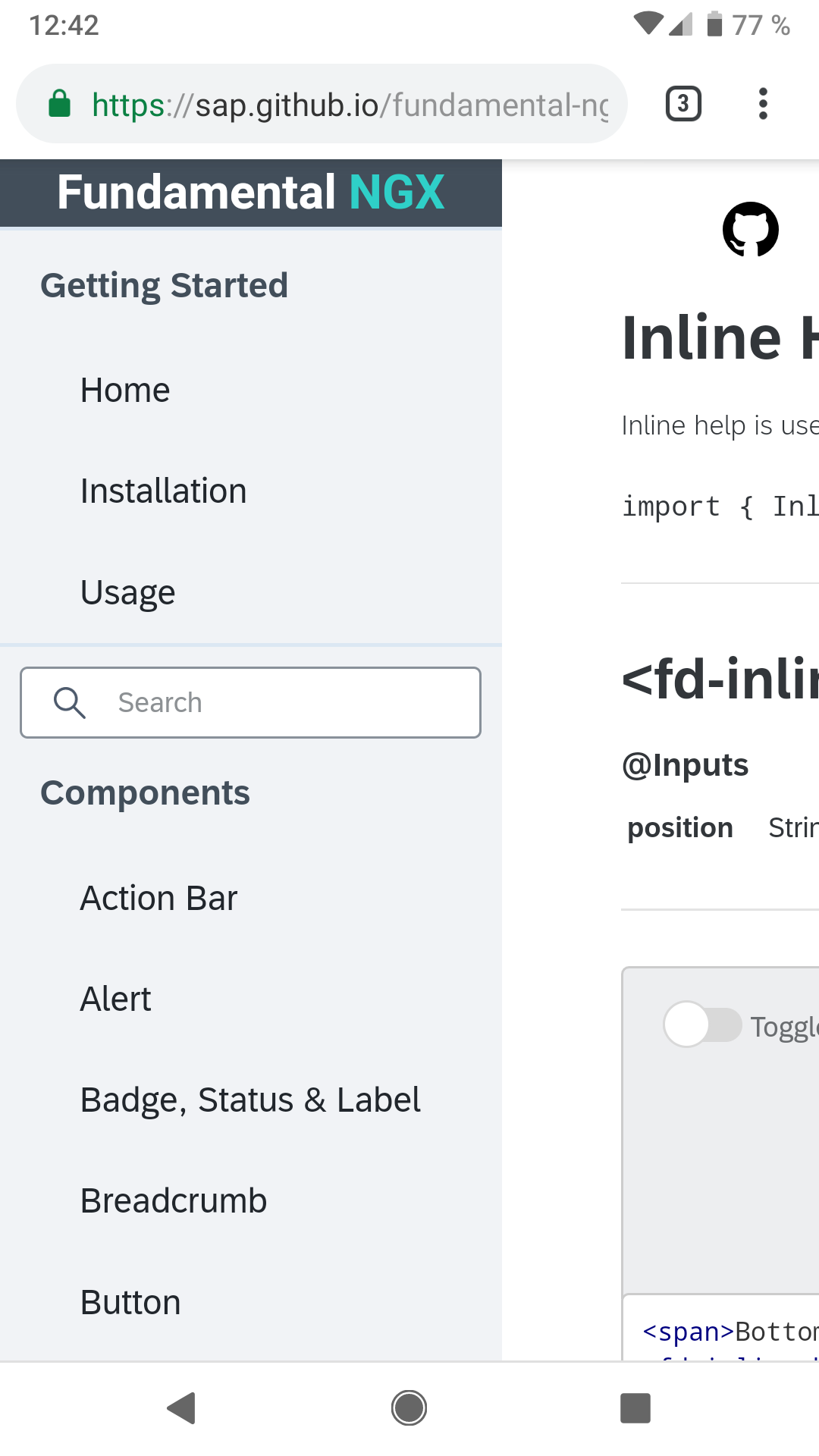 documentation is not responsive · Issue #417 · SAP/fundamental-ngx · GitHub