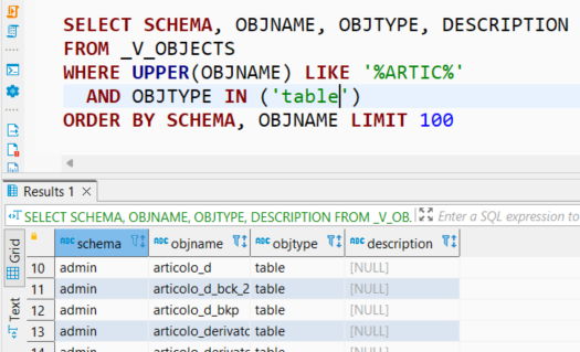 DBeaver Lite: Auto-complete does not working connecting to Netezza with ...