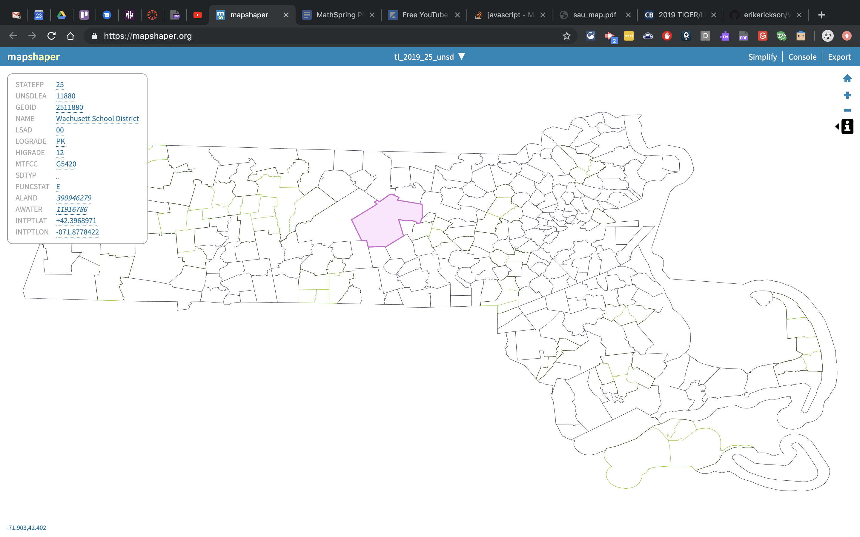 GitHub - erikerickson/Viz-Proposal: Work associated with WPI Data Viz class