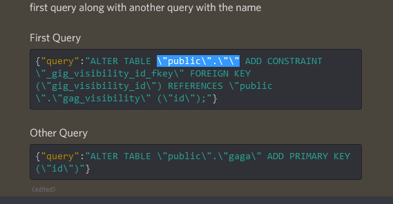 UI/Studio new table editor generates 