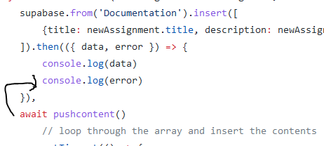 Cannot upload more than input fields in supabase. · supabase ...