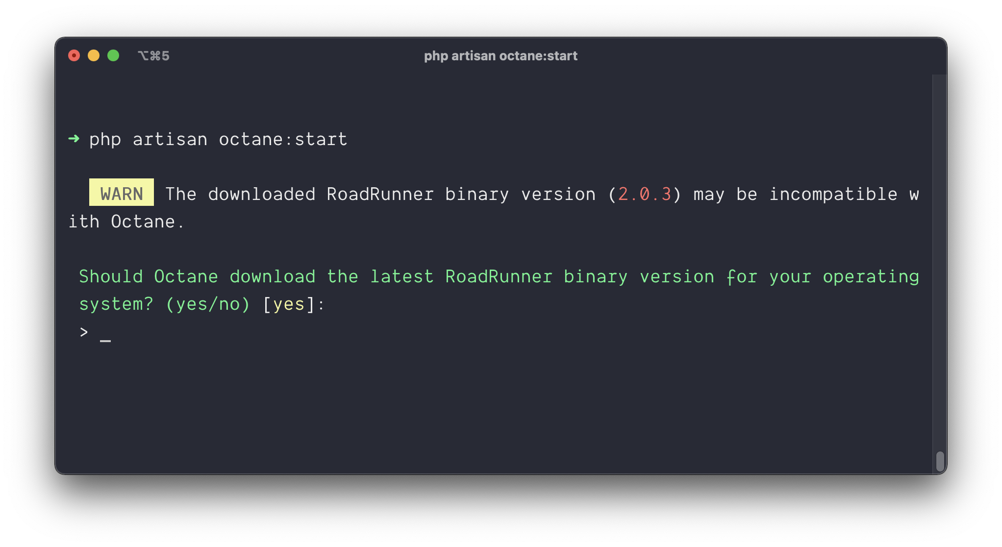 Ensure RoadRunner binary is up-to-date by nunomaduro · Pull Request ...