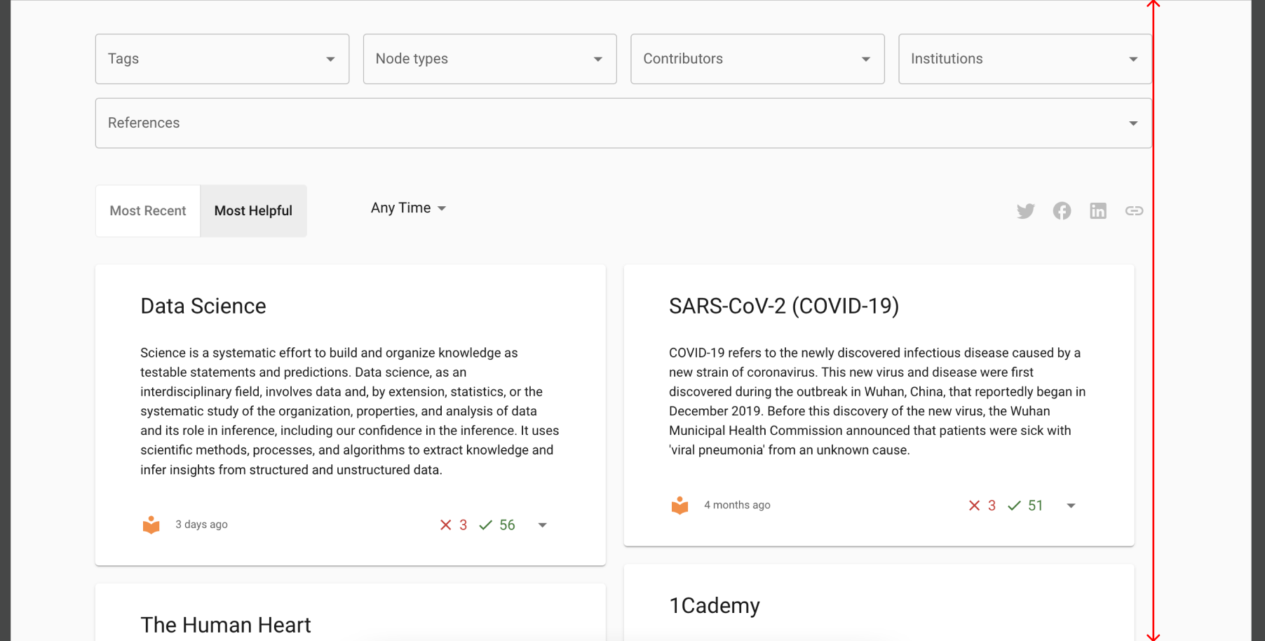 Align the cards with the filters · Issue #268 · ImanYZ/VisualExp · GitHub