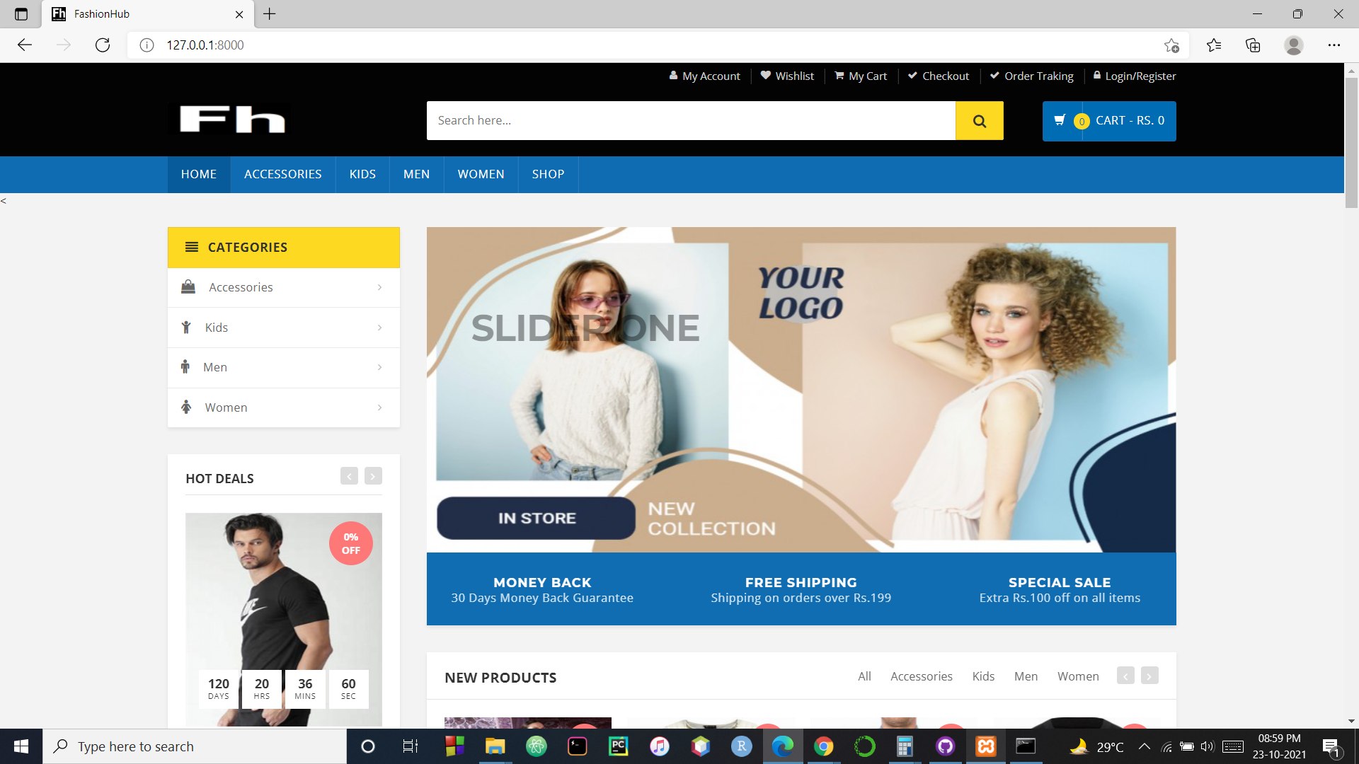 GitHub - adi080700/FashionHub-Apparel-Store.github.io: Fashionhub is an ...