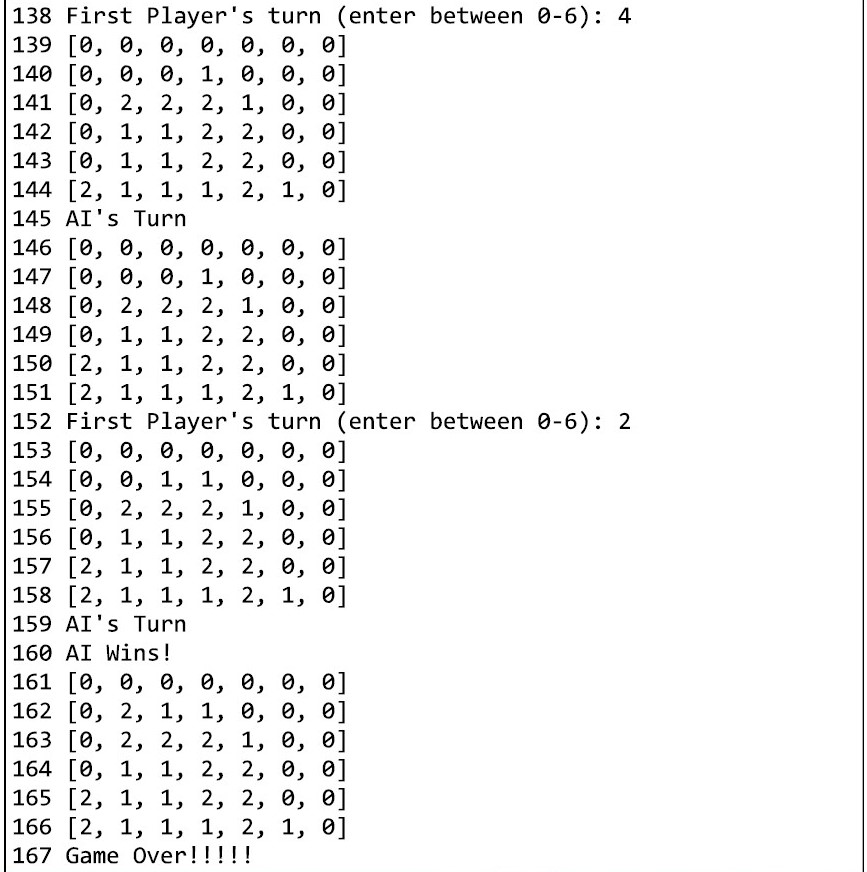 GitHub - SharmaSapan/Connect4-MiniMaxAI: This uses minimax algorithm to ...