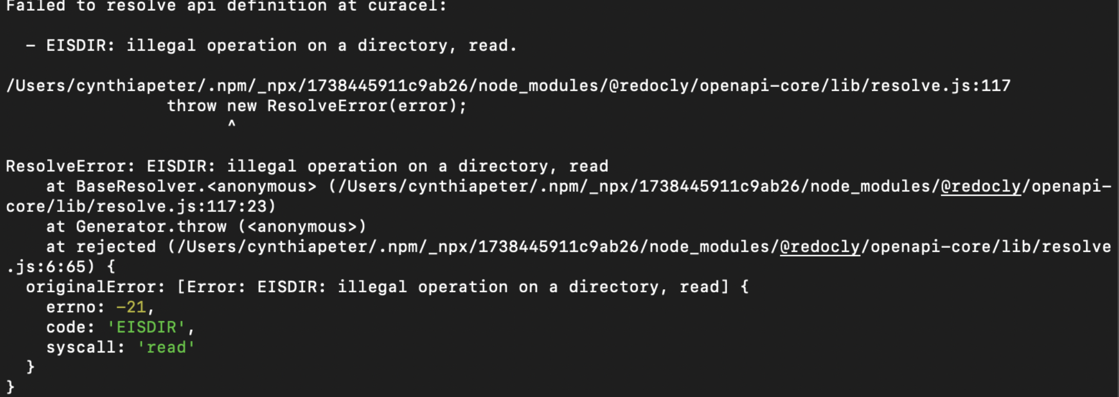lint command breaks when apis point to folder · Issue #844 · Redocly ...