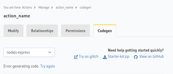 codegen