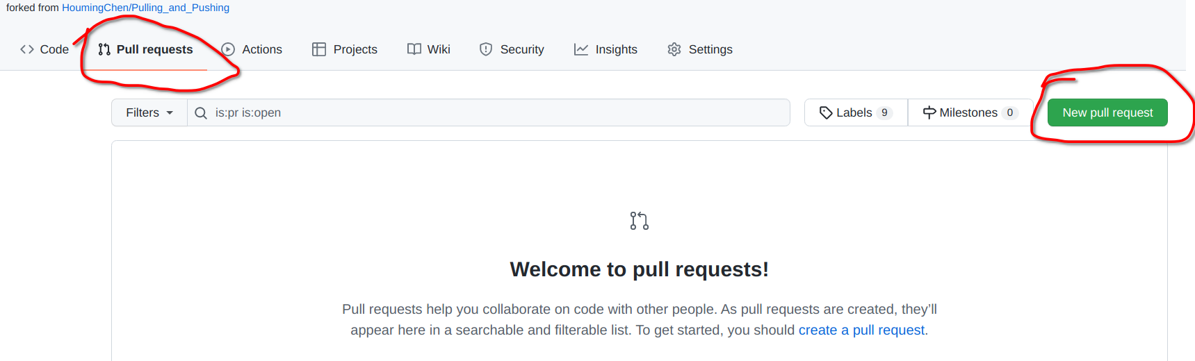 GitHub - HoumingChen/Pulling_and_Pushing: A repository for you to get ...