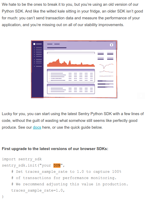 Update Sentry SDK · Issue #2003 · OCA/server-tools · GitHub