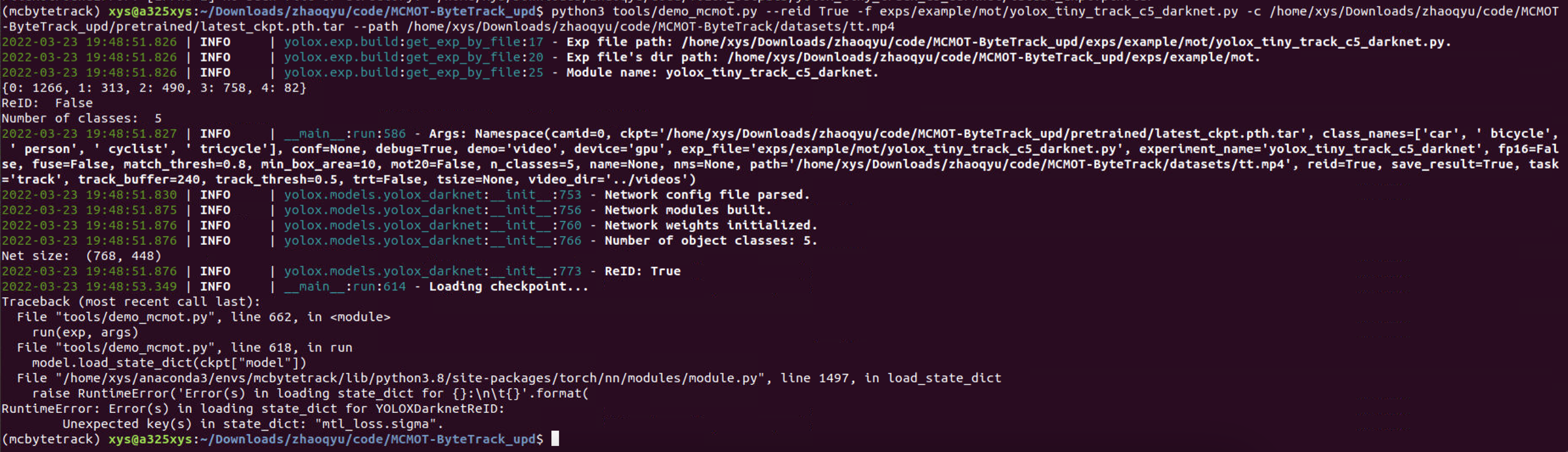 queries on reid · Issue #4 · CaptainEven/MCMOT-ByteTrack · GitHub