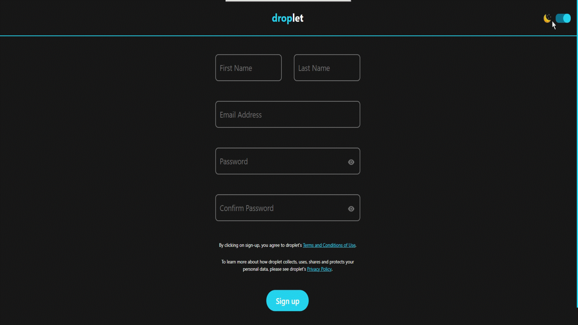 GitHub - majdbrt/droplet: A full stack chatting app