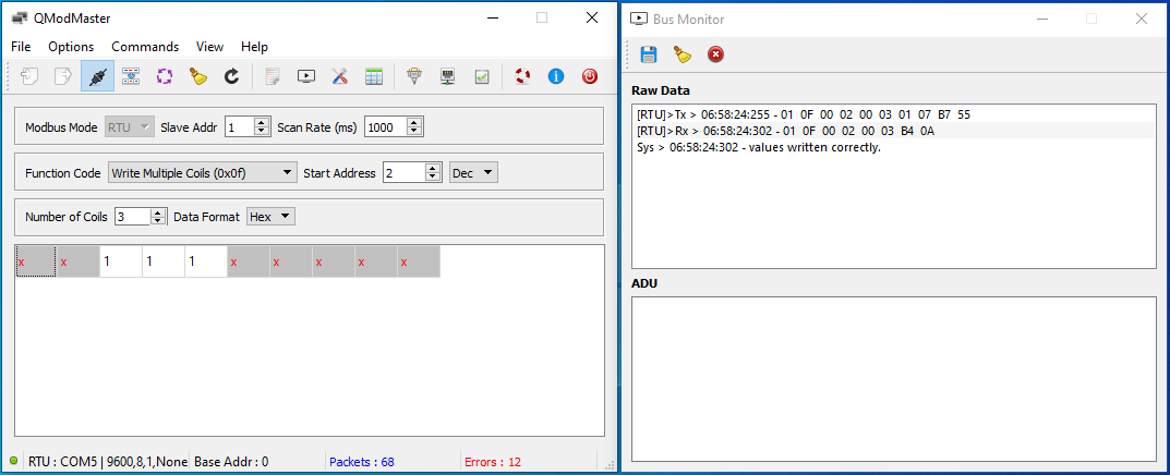 Modbus Software Test Monitor Split Share And Simulate Modbus Data