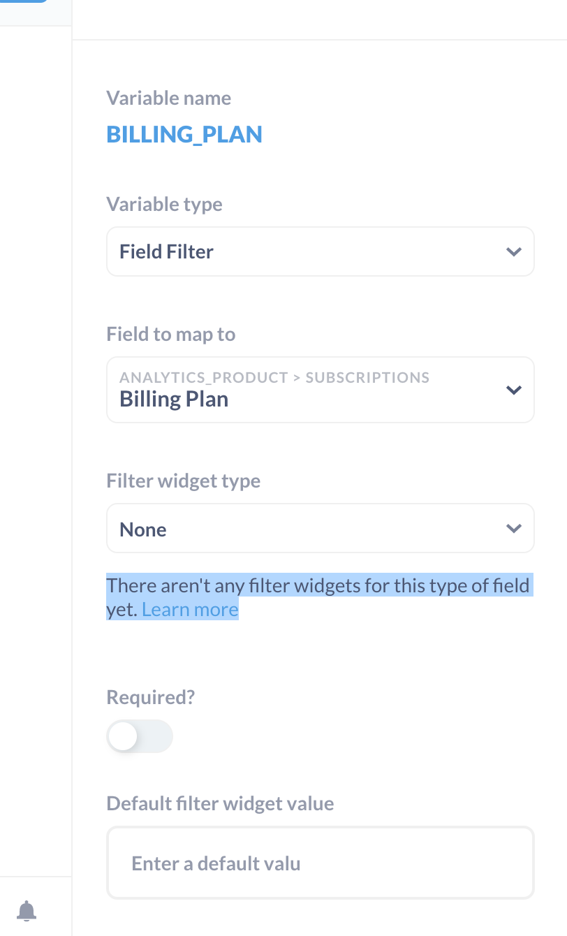 Unable to add a `Field filter` for `Category` field in Native SQL Query ...