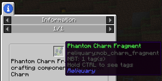 Phantom Fragment charm - not recipe · Issue #590 · AllTheMods/ATM-9 ...