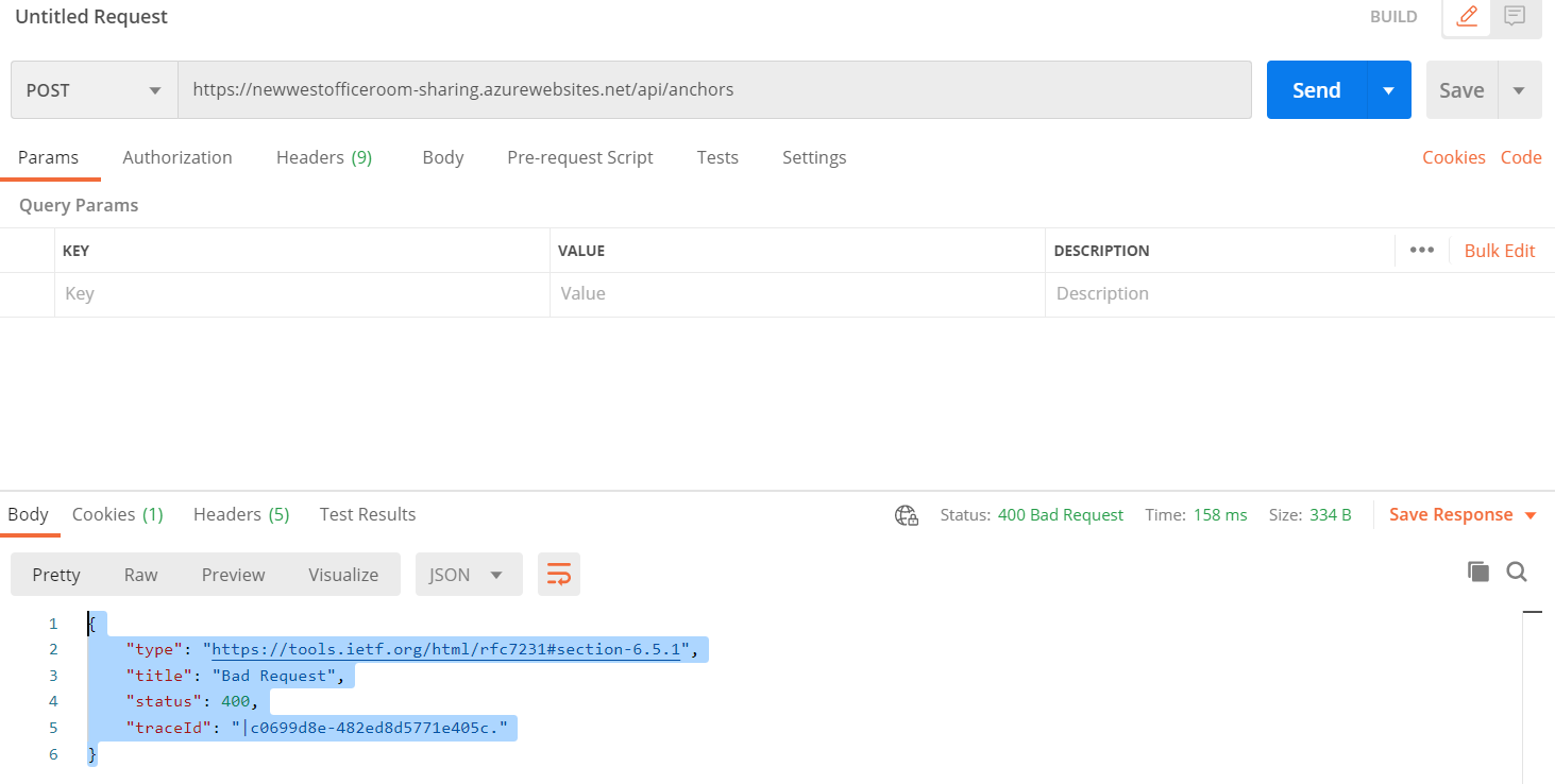 The Sharing Demo Gets 400 Bad Request on "api/anchors" · Issue 217