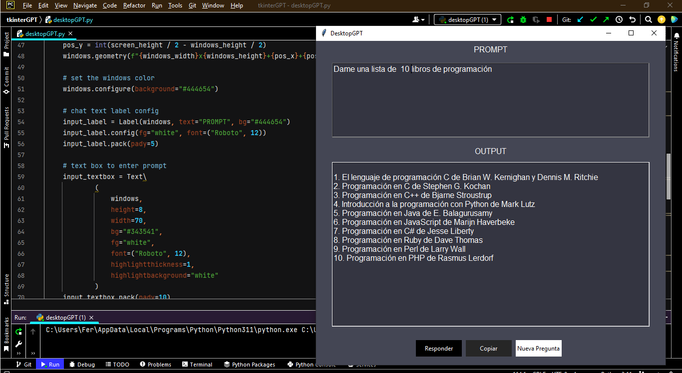 GitHub - NoMeCompila/desktopGPT