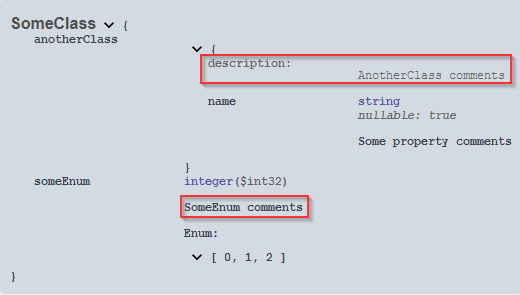 XML comments missing for properties which are Enums or Classes · Issue ...
