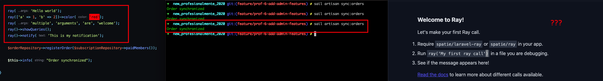 Ray not receiving calls | Laravel Sail · Issue #189 · spatie/ray · GitHub
