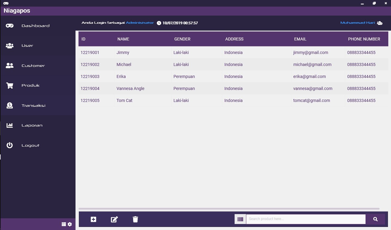 Github Itskhawarizmi Niagapos The Application Point Of Sales With