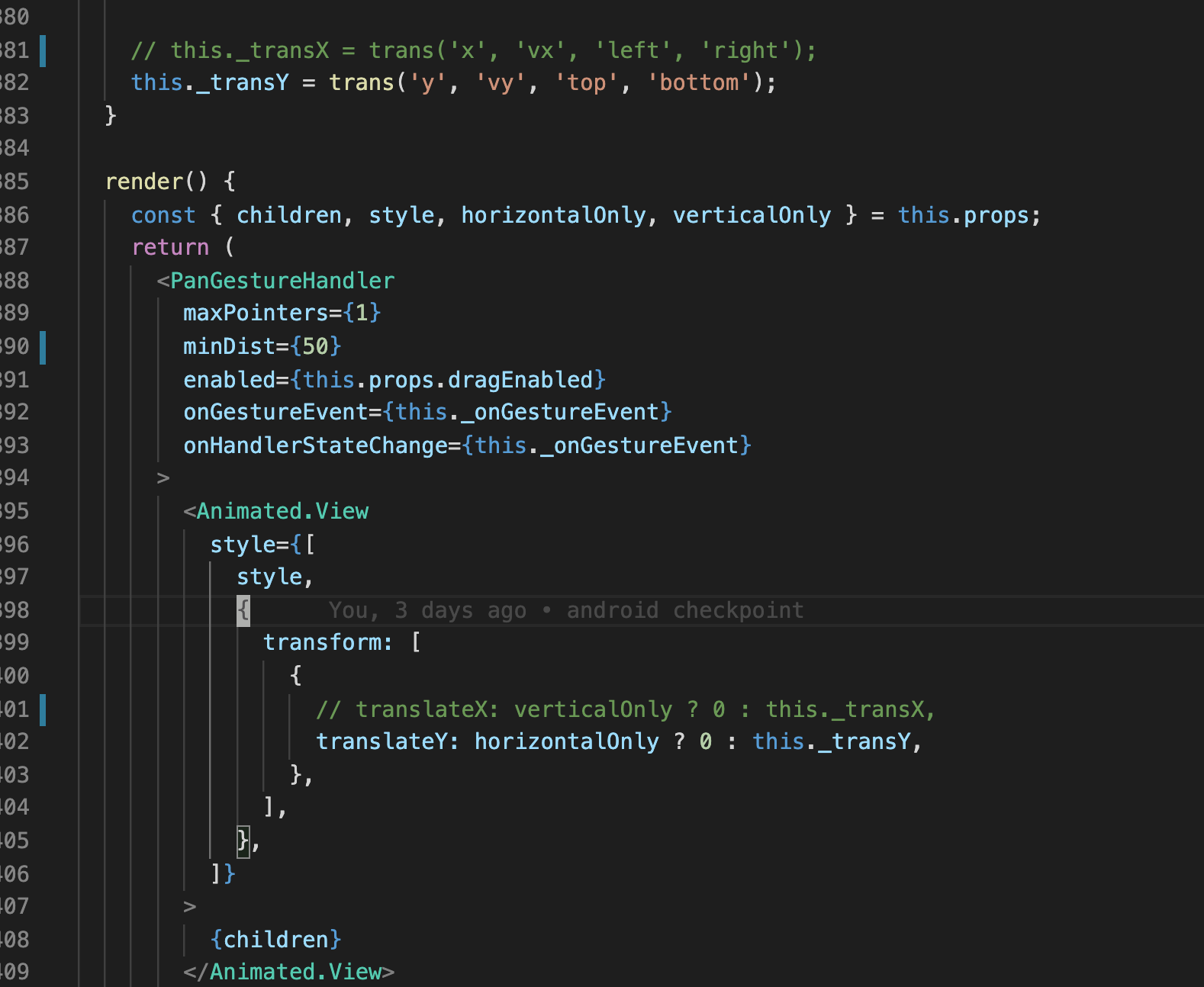 SnapTo works only on double click · Issue #467 · software-mansion/react ...