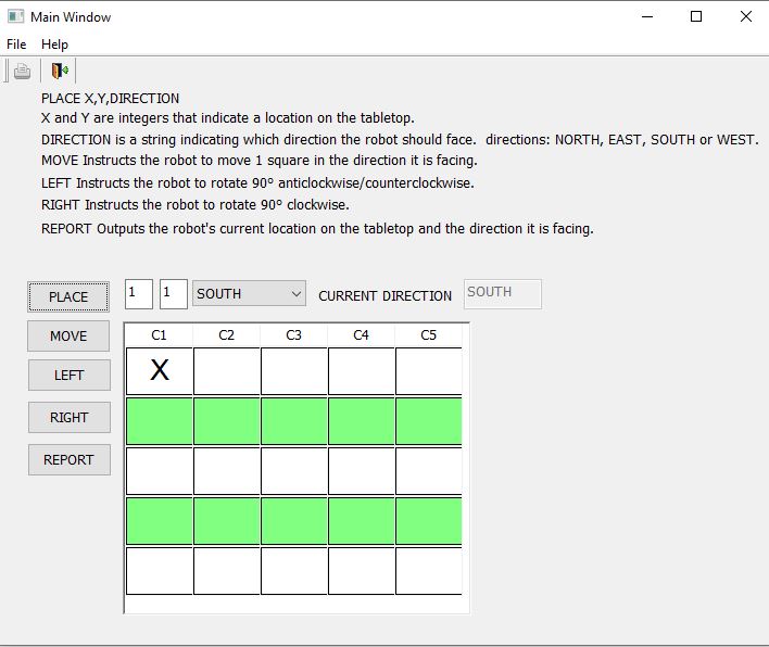 GitHub - escs2016/robot-in-pb12: Toy Robot Coding Challenge