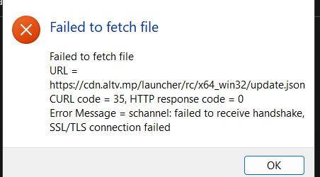 Launcher crashes because of the network error · Issue #1553 · altmp ...
