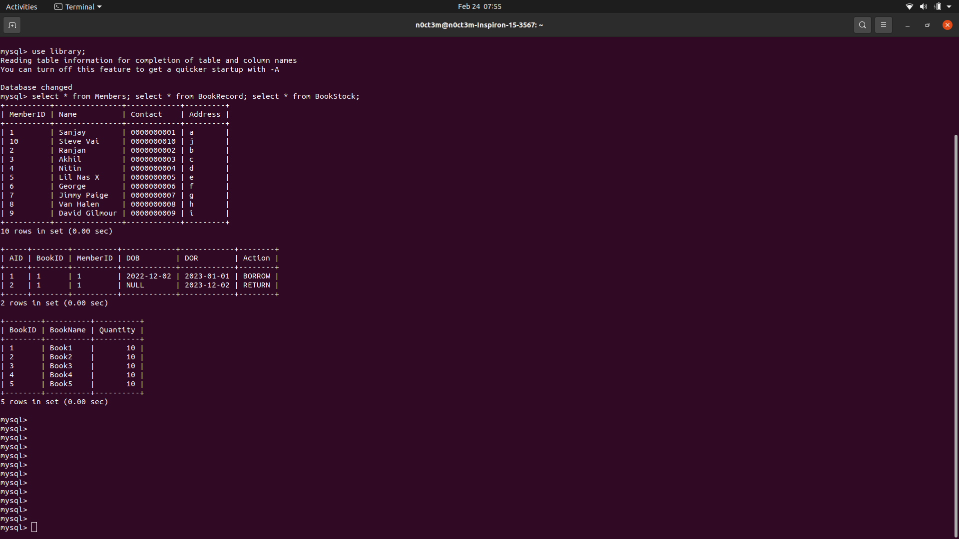 GitHub - NoctemLeges/Library: The database and User end setup for a ...