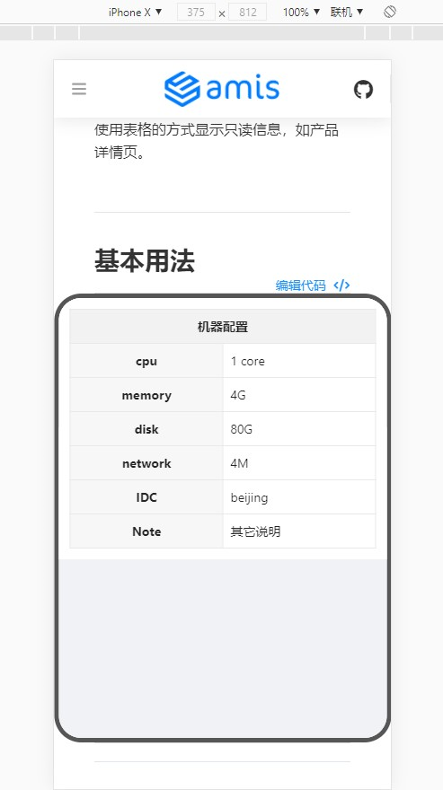 关于移动端定制的疑问 · Issue #4835 · baidu/amis · GitHub