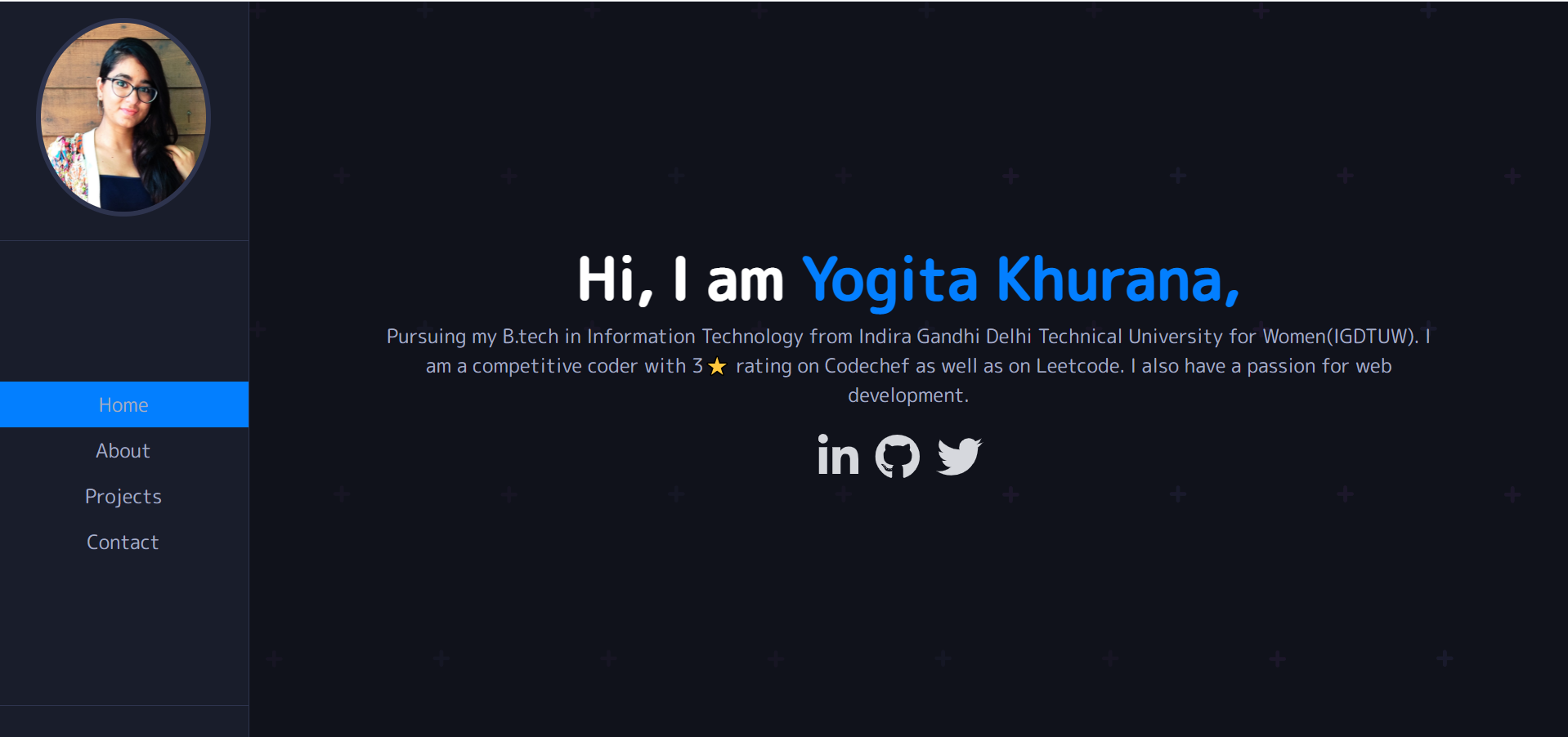 GitHub - yogita10/PortFolio-Website-Yogita